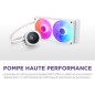 Watercooling - NZXT - RL-KR240-W2 - Kraken Plus 240 RGB - Écran carré 1.54 personnalisable et ventilateurs RGB - Blanc