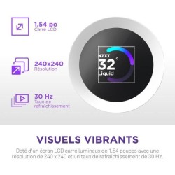 Watercooling - NZXT - RL-KR360-W2 - Kraken Plus 360 RGB - Écran carr