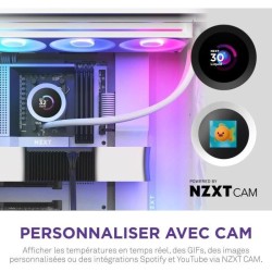 Watercooling - NZXT - RL-KR360-W2 - Kraken Plus 360 RGB - Écran carr