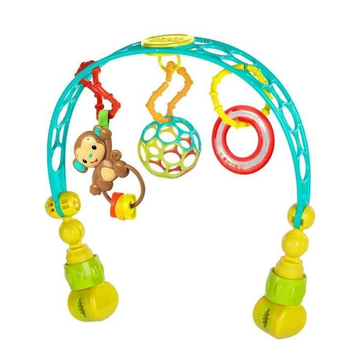 BRIGHT STARTS Arche de jeux poussette, siege auto bébé Oball 0 mois+ BRIGHT STARTS Arche de jeux poussette, siege auto bébé Oball 0 mois+