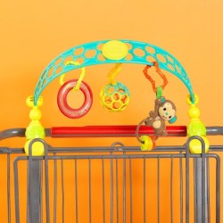 BRIGHT STARTS Arche de jeux poussette, siege auto bébé Oball 0 mois+
