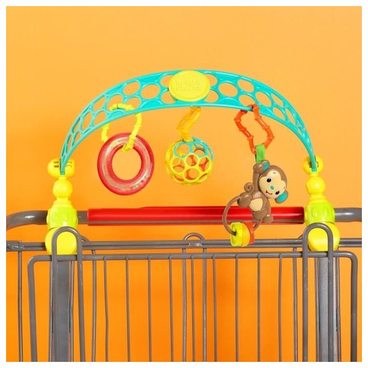 BRIGHT STARTS Arche de jeux poussette, siege auto bébé Oball 0 mois+ BRIGHT STARTS Arche de jeux poussette, siege auto bébé Oball 0 mois+