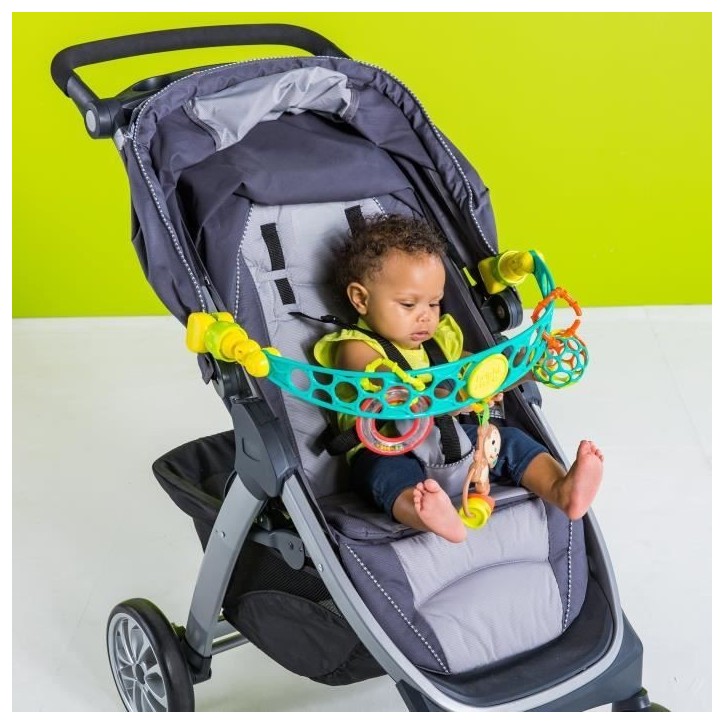 BRIGHT STARTS Arche de jeux poussette, siege auto bébé Oball 0 mois+ BRIGHT STARTS Arche de jeux poussette, siege auto bébé Oball 0 mois+