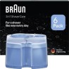 Cartouche de nettoyage - BRAUN - CCR6 Recharges clean & renew - Pour s