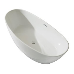 OCEANIC Baignoire ilot Rosã - L.177 x I.83 x H.58 cm - En acrylique -