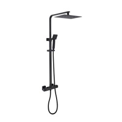 Colonne de douche OCEANIC - Mitigeur thermostatique - Pomme haute rect
