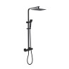 Colonne de douche OCEANIC - Mitigeur thermostatique - Pomme haute rect