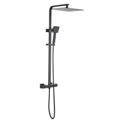 Colonne de douche OCEANIC - Mitigeur thermostatique - Pomme haute carr