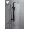 Colonne de douche OCEANIC - Mitigeur thermostatique - Pomme haute carr
