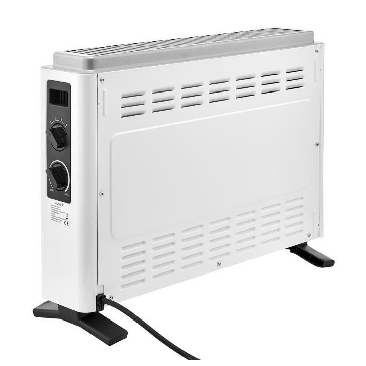 Radiateur convecteur électrique 2000W OCEANIC - 3 puissances - Mobile - Blanc Radiateur convecteur électrique 2000W OCEANIC - 3 puissances - Mobile - Blanc