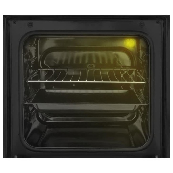 OCEANIC - Cuisiniere vitrocéramique 50 x 50 cm, four convection naturelle, four 48L silver