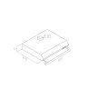 Hotte casquette OCEANIC OCEAHT205B - 60 cm