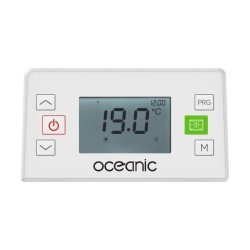 Radiateur électrique fixe a inertie seche céramique 1000W OCEANIC Ru