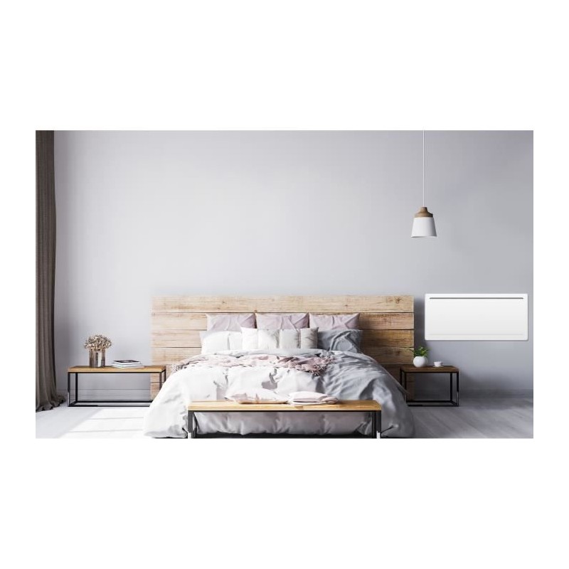 Radiateur électrique fixe a inertie seche céramique 2000W OCEANIC Ru Radiateur électrique fixe a inertie seche céramique 2000W OCEANIC Ru
