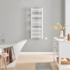 Radiateur seche-serviettes OCEANIC sans soufflerie - 700W - Blanc mat