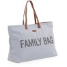 Sac a langer - CHILDHOME - Family Bag - Canvas - Gris