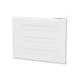 Radiateur électrique fixe a inertie seche - Double coeur de chauffe - 1000 W - OCEANIC - Blanc mat -NF