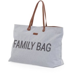 Sac a langer - CHILDHOME - Family Bag - Canvas - Gris