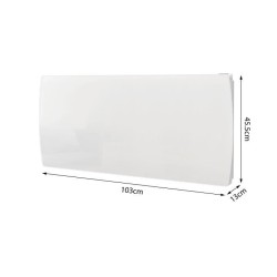 Radiateur électrique fixe a inertie seche céramique 2000W OCEANIC Ru
