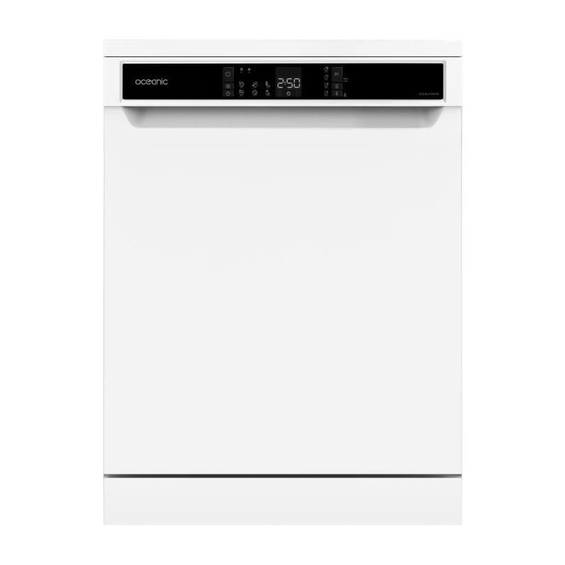 Lave-vaisselle pose libre OCEANIC OCEALV1247W - 12 couverts - 47 dB bl