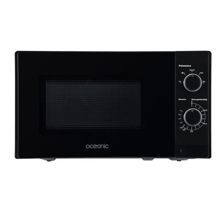 Micro-ondes - OCEANIC - OCEAMO20B12 - 20L - noir - Monofonction Micro-ondes - OCEANIC - OCEAMO20B12 - 20L - noir - Monofonction