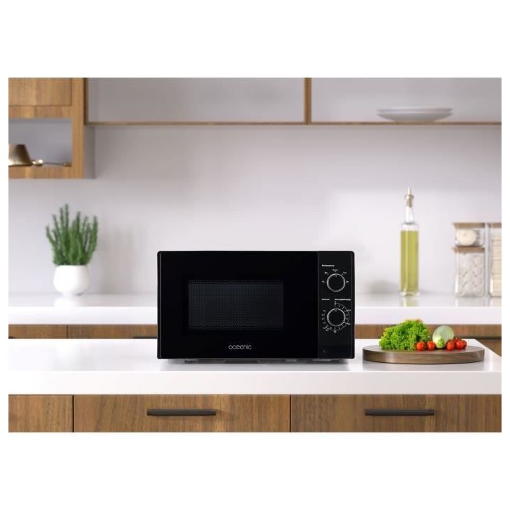 Micro-ondes - OCEANIC - OCEAMO20B12 - 20L - noir - Monofonction Micro-ondes - OCEANIC - OCEAMO20B12 - 20L - noir - Monofonction