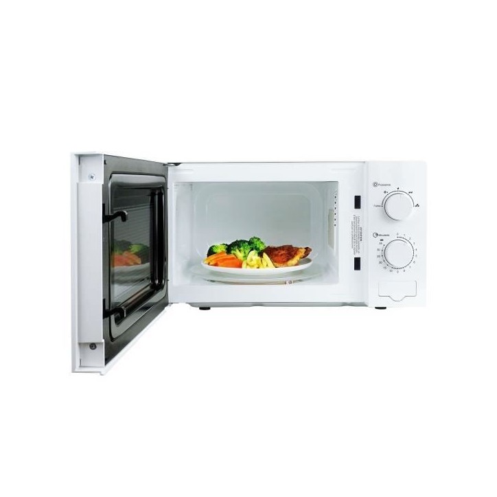 Micro-ondes OCEANIC MO20W11 Blanc 45,4 x H26,1 x P32,6 cm - 20L Micro-ondes OCEANIC MO20W11 Blanc 45,4 x H26,1 x P32,6 cm - 20L