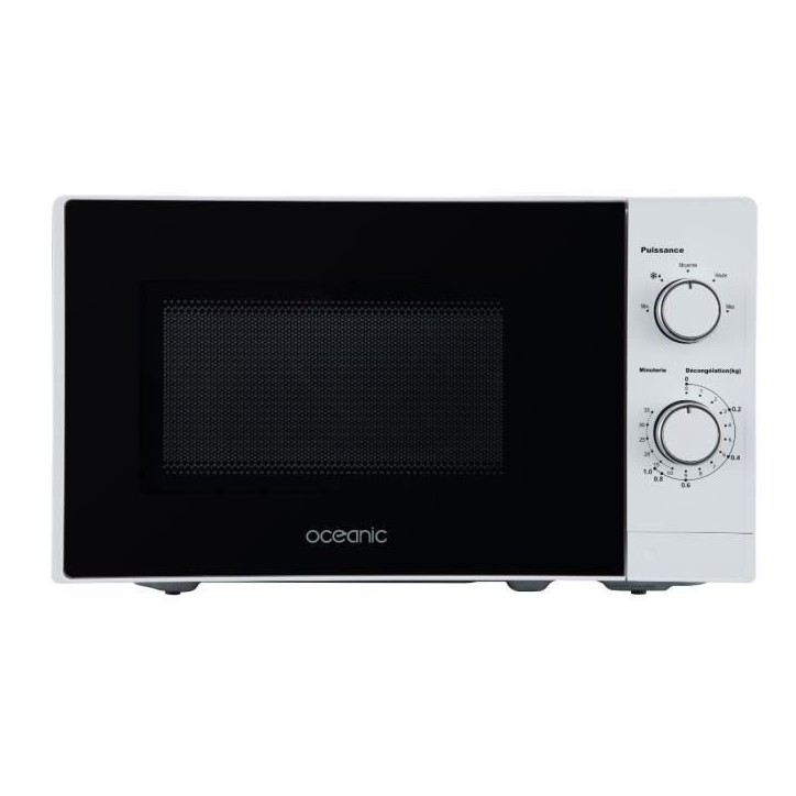 Micro-ondes - OCEANIC - OCEAMO20W12 - 20L - blanc - Monofonction Micro-ondes - OCEANIC - OCEAMO20W12 - 20L - blanc - Monofonction