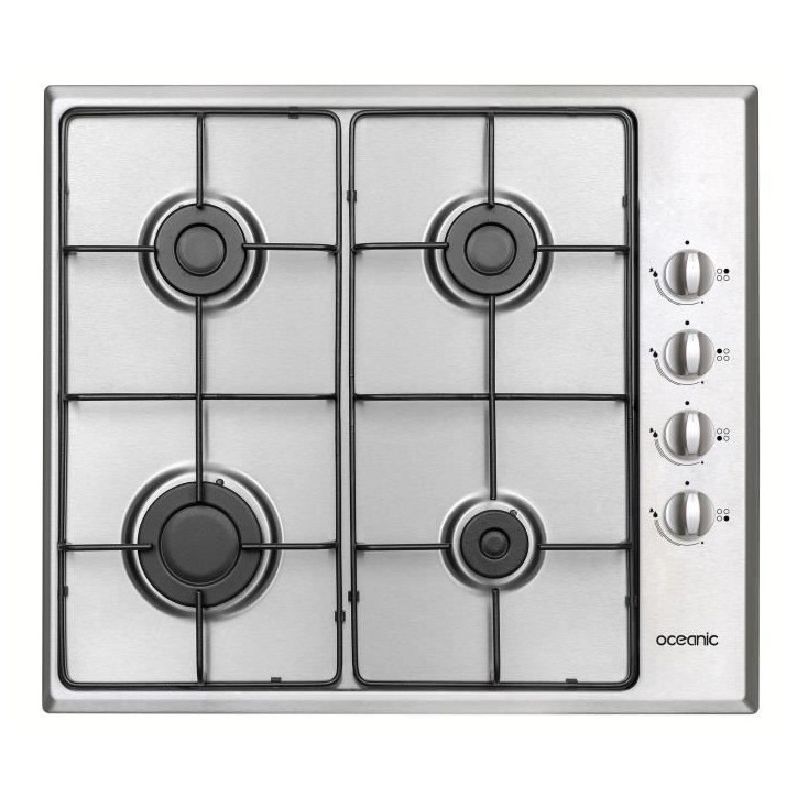 Table 4 foyers OCEANIC - Gaz inox Table 4 foyers OCEANIC - Gaz inox