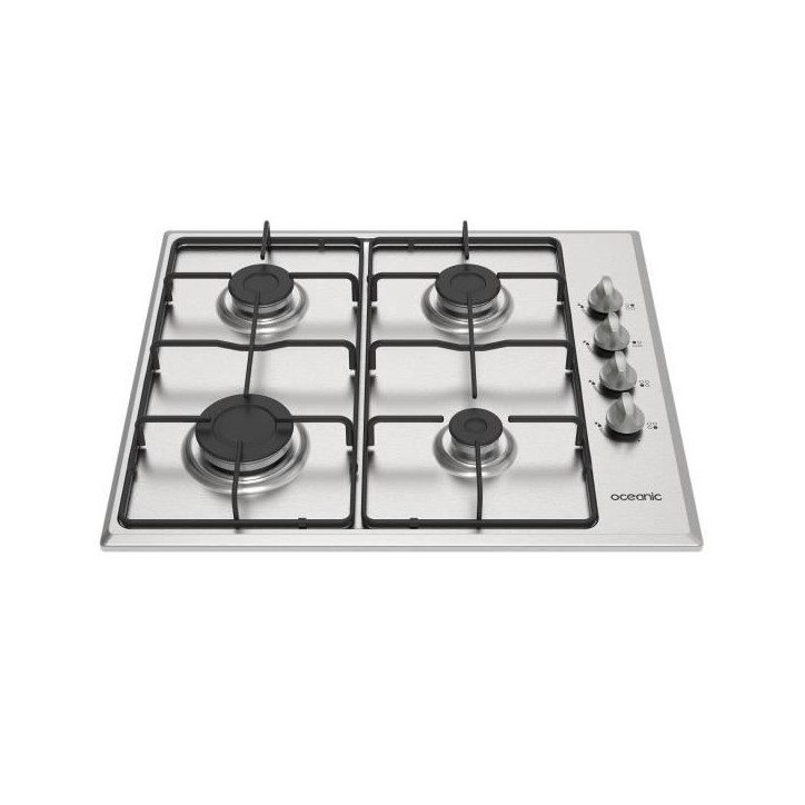 Table 4 foyers OCEANIC - Gaz inox Table 4 foyers OCEANIC - Gaz inox