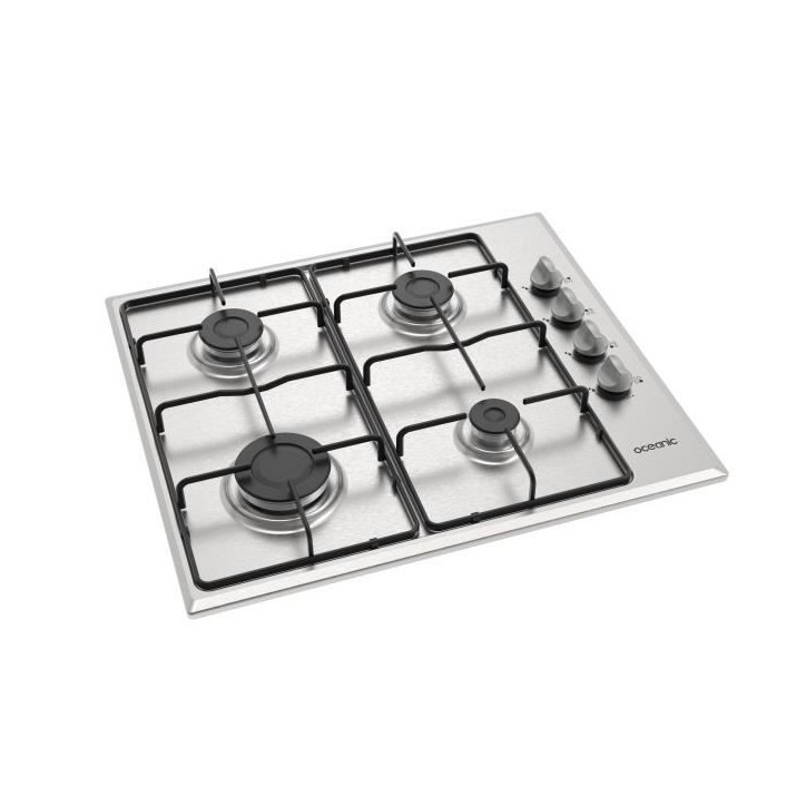 Table 4 foyers OCEANIC - Gaz inox Table 4 foyers OCEANIC - Gaz inox