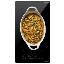 Domino induction encastrable - OCEANIC - OCEATI2Z2BF - 2 foyers avec z