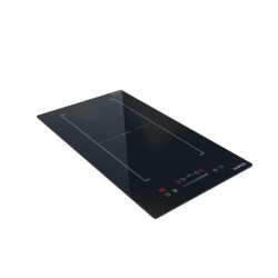 Domino induction encastrable - OCEANIC - OCEATI2Z2BF - 2 foyers avec z