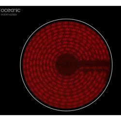 Plaque de cuisson vitrocéramique OCEANIC - 2 foyers - 2900W - command