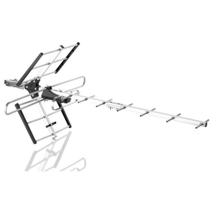 Antenne TV Extérieure ONE FOR ALL SV9357 Professional Line VHF/UHF amplifiée, full HD, filtre 5G, montage simple Antenne TV Extérieure ONE FOR ALL SV9357 Professional Line VHF/UHF amplifiée, full HD, filtre 5G, montage simple