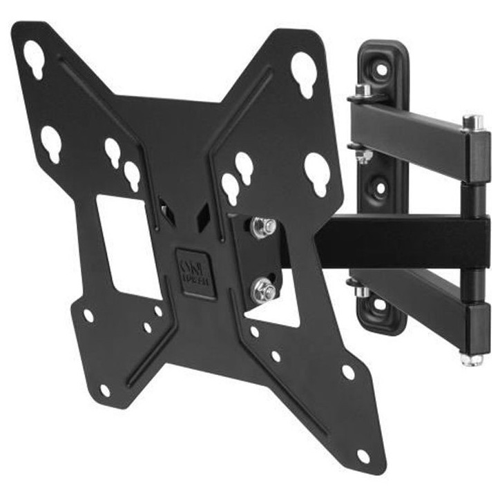 ONE FOR ALL WM2241 Support mural inclinable (15°) et orientable (180°) pour TV de 13 a 43 (33 a 109cm) - Poids max : 30kg ONE FOR ALL WM2241 Support mural inclinable (15°) et orientable (180°) pour TV de 13 a 43 (33 a 109cm) - Poids max : 30kg