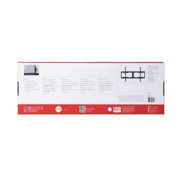 ONE FOR ALL WM4611 Support mural pour écran de 81 a 229 cm (32 a 90) - Poids max : 100kg ONE FOR ALL WM4611 Support mural pour écran de 81 a 229 cm (32 a 90) - Poids max : 100kg