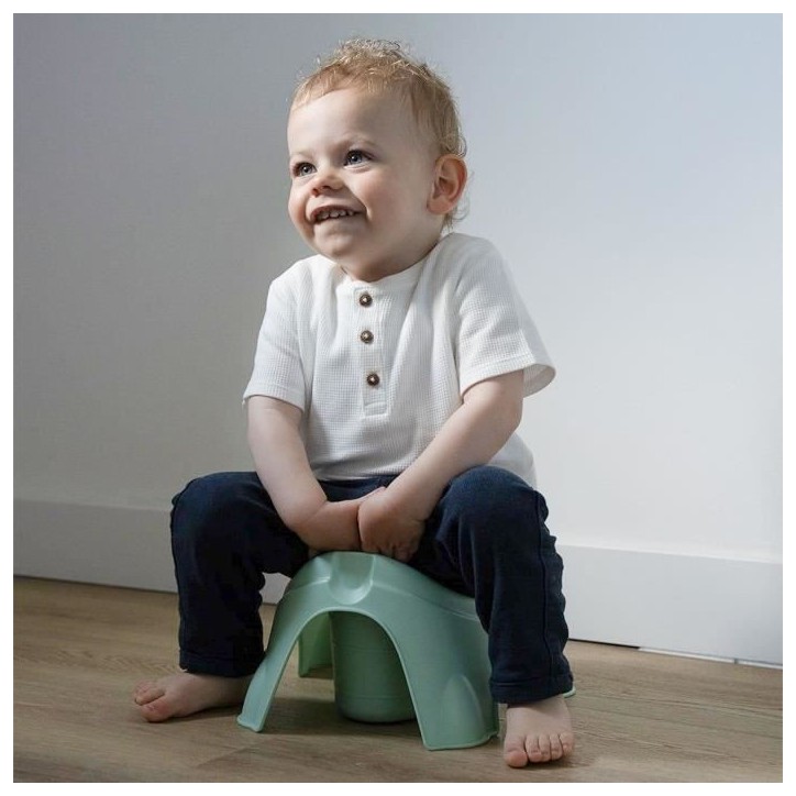 Pot - THERMOBABY - INITIO - Gris Charme - Sans écuelle, ergonomique et confortable