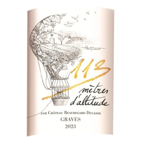 113 metres d'altitude Graves - Vin blanc de Bordeaux 2024