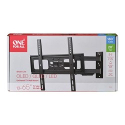 ONE FOR ALL WM2453 Support mural inclinable et orientable a 180° pour
