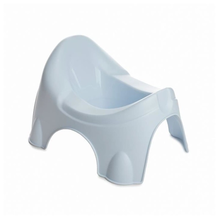 Pot - THERMOBABY - INITIO - Fleur Bleue - Sans écuelle, ergonomique et confortable