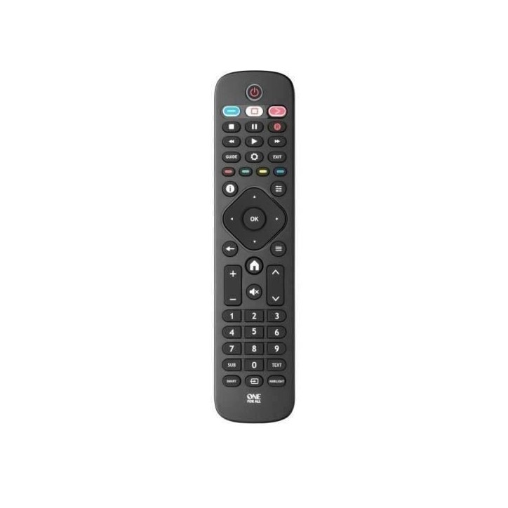 ONE FOR ALL URC4913 - Télécommande de remplacement pour TV Philips ONE FOR ALL URC4913 - Télécommande de remplacement pour TV Philips