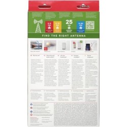 Antenne TV Extérieure amplifiée full HD ONE FOR ALL , filtre 5G, pla