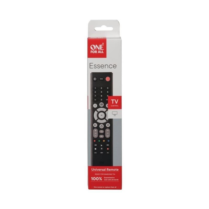 Télécommande universelle ONE FOR ALL - URC1212 – Essence Basic TV Télécommande universelle ONE FOR ALL - URC1212 – Essence Basic TV