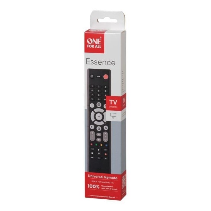 Télécommande universelle ONE FOR ALL - URC1212 – Essence Basic TV Télécommande universelle ONE FOR ALL - URC1212 – Essence Basic TV