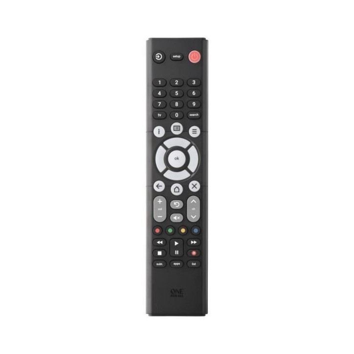 Télécommande universelle ONE FOR ALL - URC1212 – Essence Basic TV Télécommande universelle ONE FOR ALL - URC1212 – Essence Basic TV