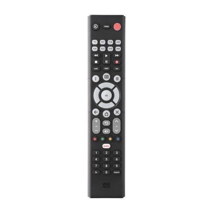 Télécommande universelle ONE FOR ALL - URC1282 – Essence Basic 8in1