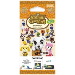 Cartes Amiibo - Animal Crossing Série 2 • Contient 3 cartes dont 1