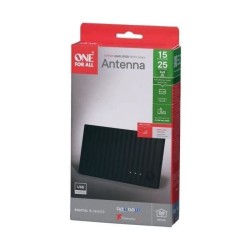Antenne d'intérieur amplifiée - ONE FOR ALL - Avec portée de récep