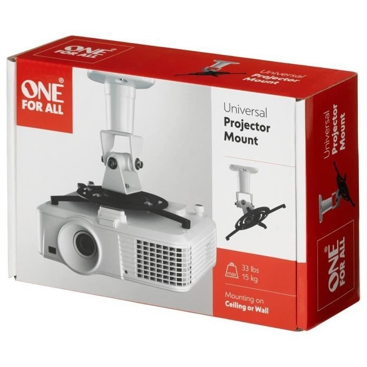 Accessoire vidéoprojecteur One For All SUPPORT VIDEOPROJECTEUR UNIVERSEL WM5320 Accessoire vidéoprojecteur One For All SUPPORT VIDEOPROJECTEUR UNIVERSEL WM5320